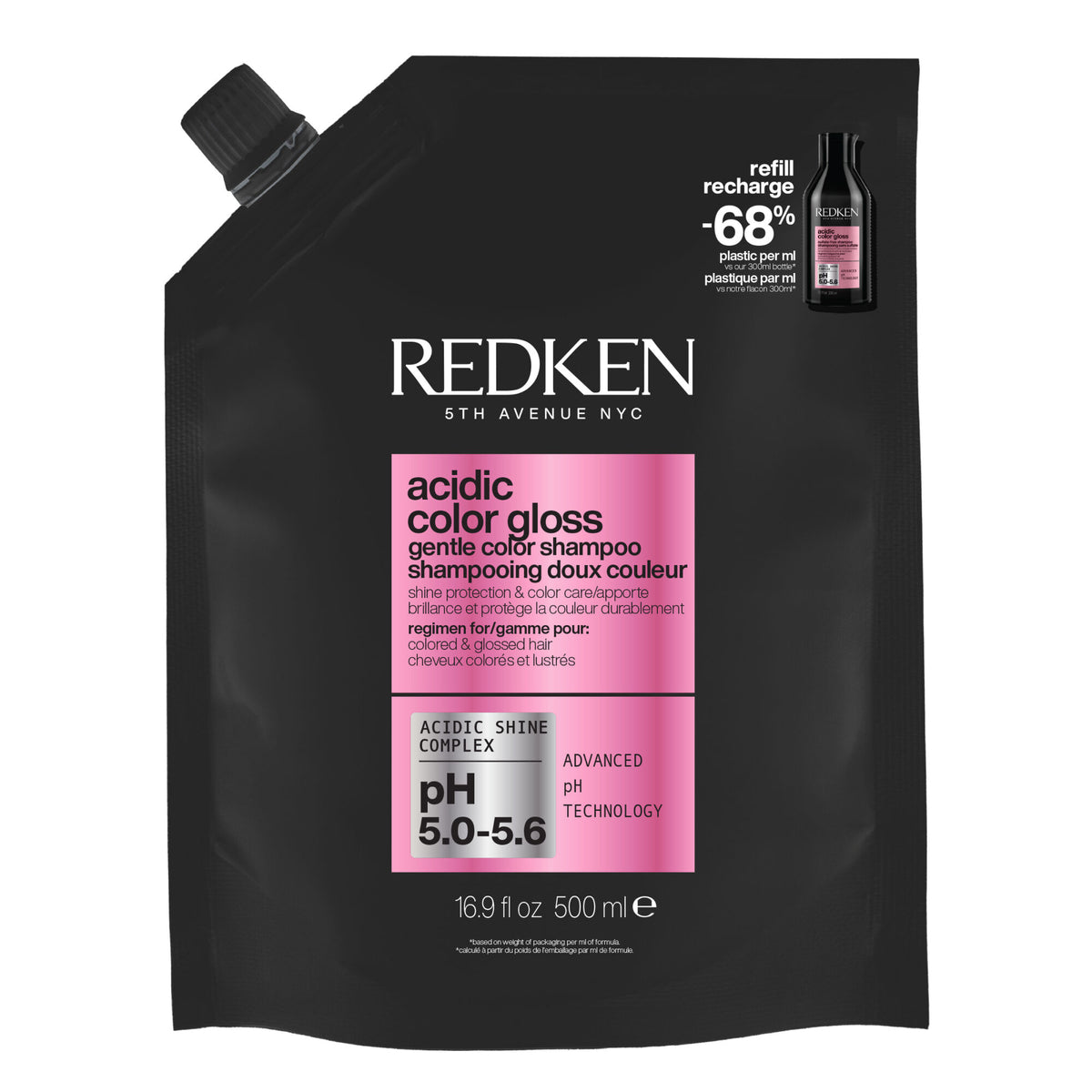 Redken Acidic Color Gloss shampoo refill 500 ml