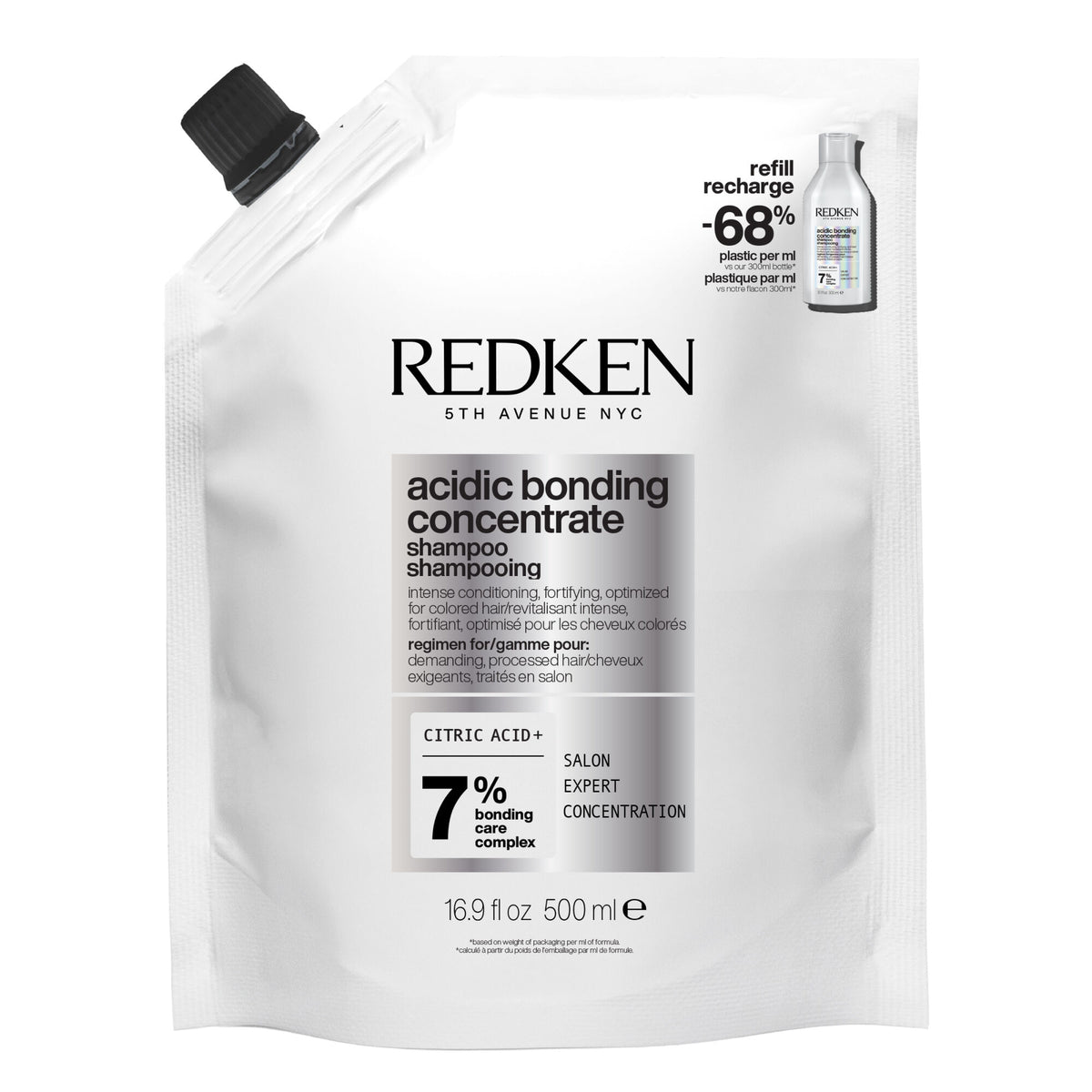 Redken Acidic Bonding Concentrate shampoo refill 500 ml