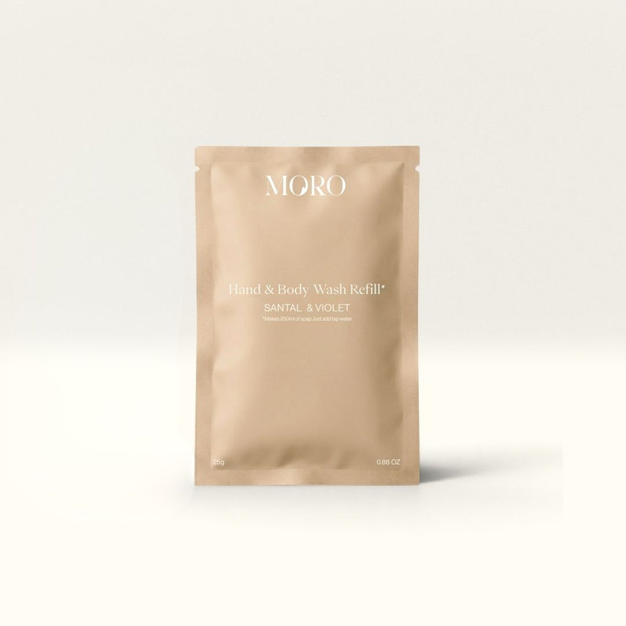 MORO Navulling hand- en bodywash santal